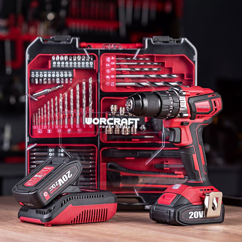 Акумуляторний безщітковий шуруповерт WORCRAFT CHD-S20LiBAT