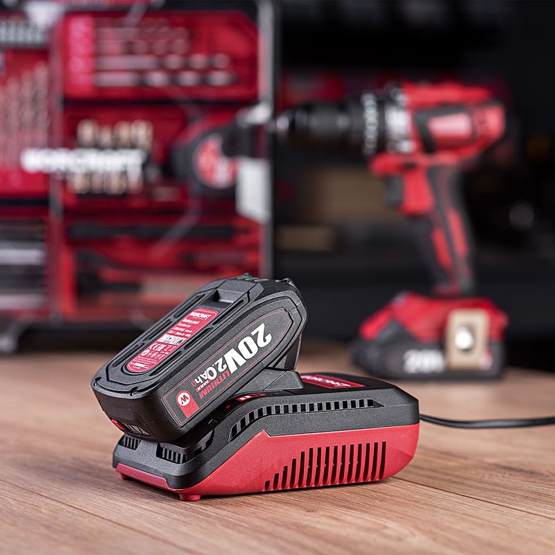 Акумуляторний безщітковий шуруповерт WORCRAFT CHD-S20LiBAT