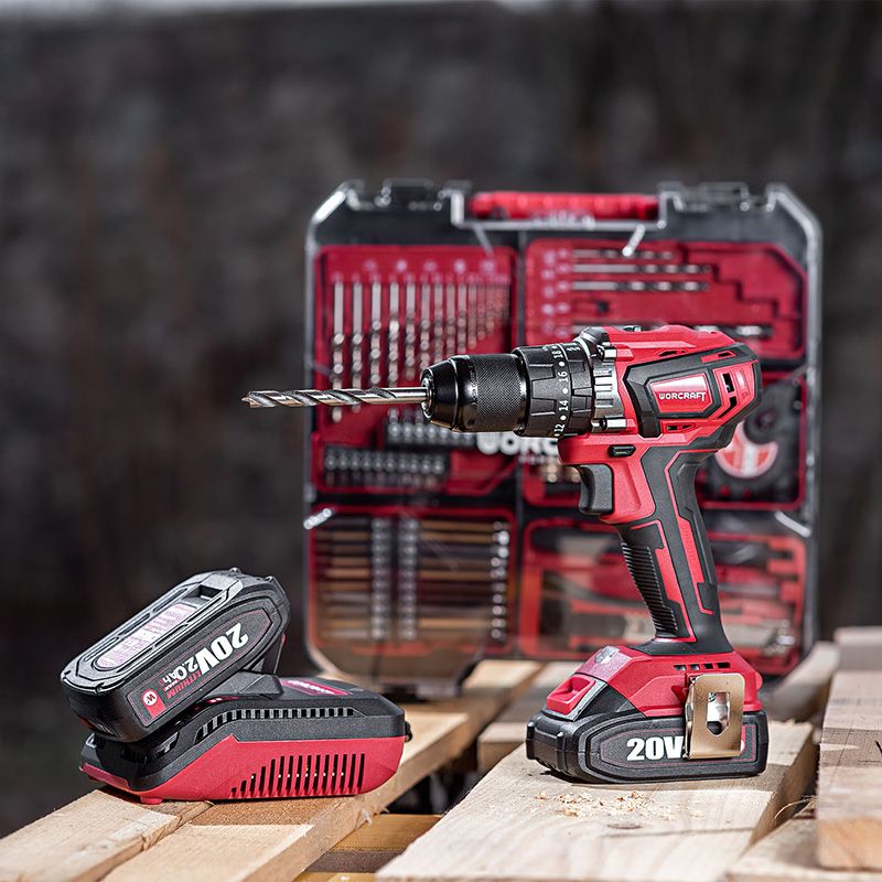 Акумуляторний безщітковий шуруповерт WORCRAFT CHD-S20LiBAT