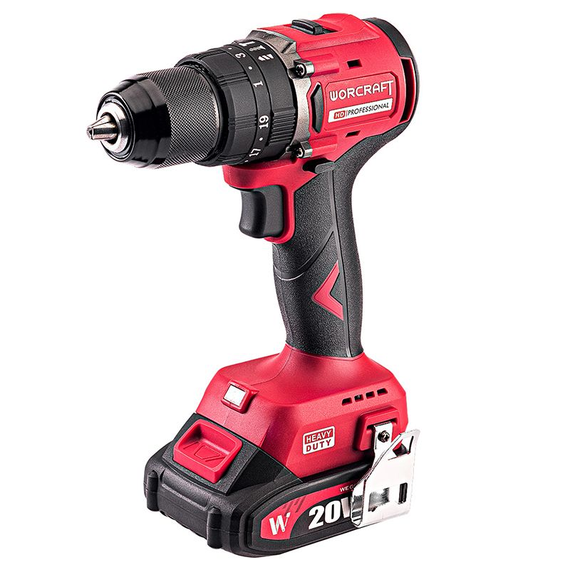 Акумуляторний безщітковий шуруповерт WORCRAFT CHD-S20LiBCM