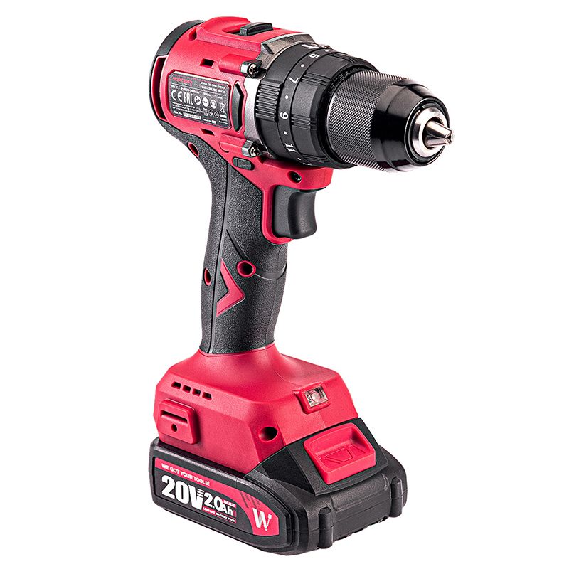 Акумуляторний безщітковий шуруповерт WORCRAFT CHD-S20LiBC