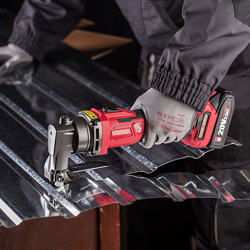 Акумуляторні ножиці по металу листові WORCRAFT CHMS-S20LiB