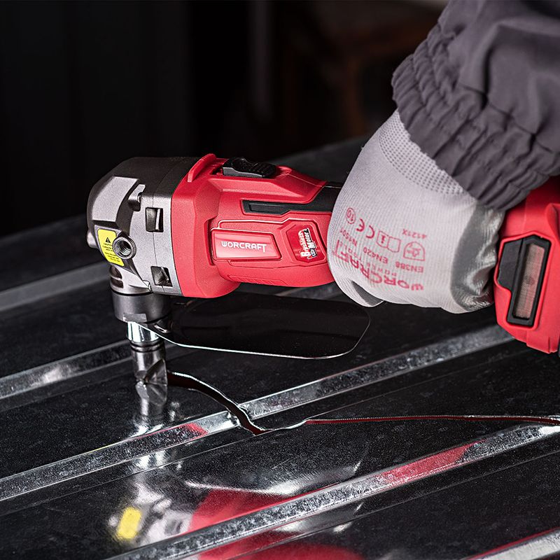 Акумуляторні ножиці по металу висічні WORCRAFT CHMN-S20LiB