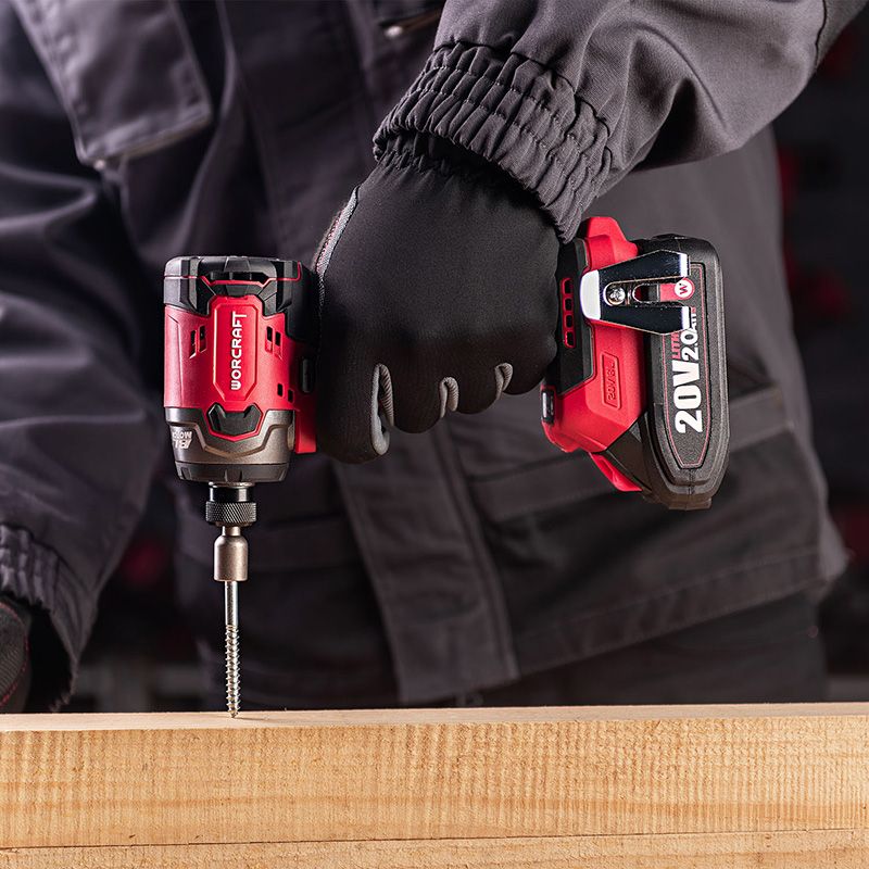 Акумуляторний безщітковий гайковерт ударний WORCRAFT CIS-S20LiB-260