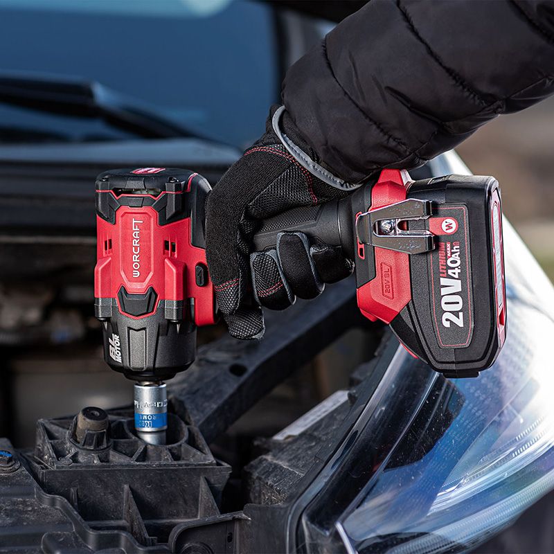 Акумуляторний безщітковий гайковерт WORCRAFT XCUBE006