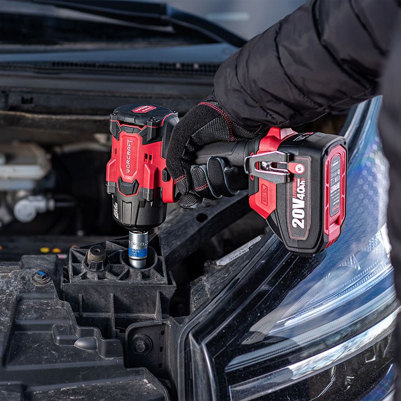 Акумуляторний безщітковий гайковерт WORCRAFT XCUBE006