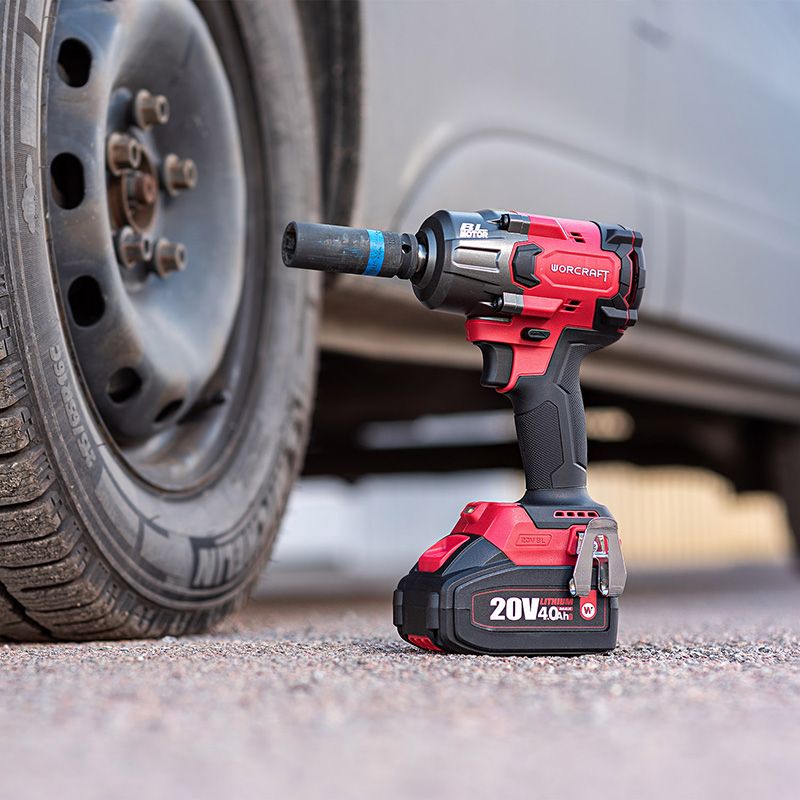 Акумуляторний безщітковий гайковерт WORCRAFT XCUBE006