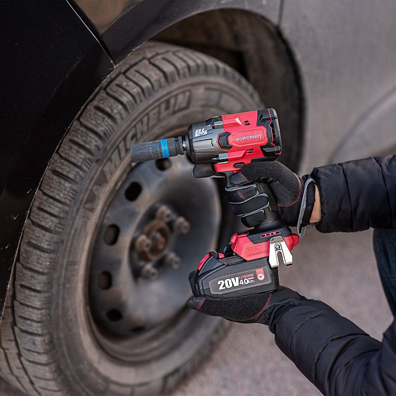 Акумуляторний безщітковий гайковерт WORCRAFT XCUBE006