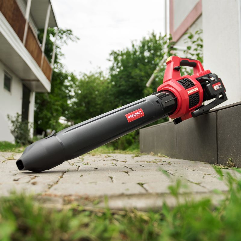 Акумуляторний безщітковий садовий повітродув WORCRAFT CLB-S40LiB
