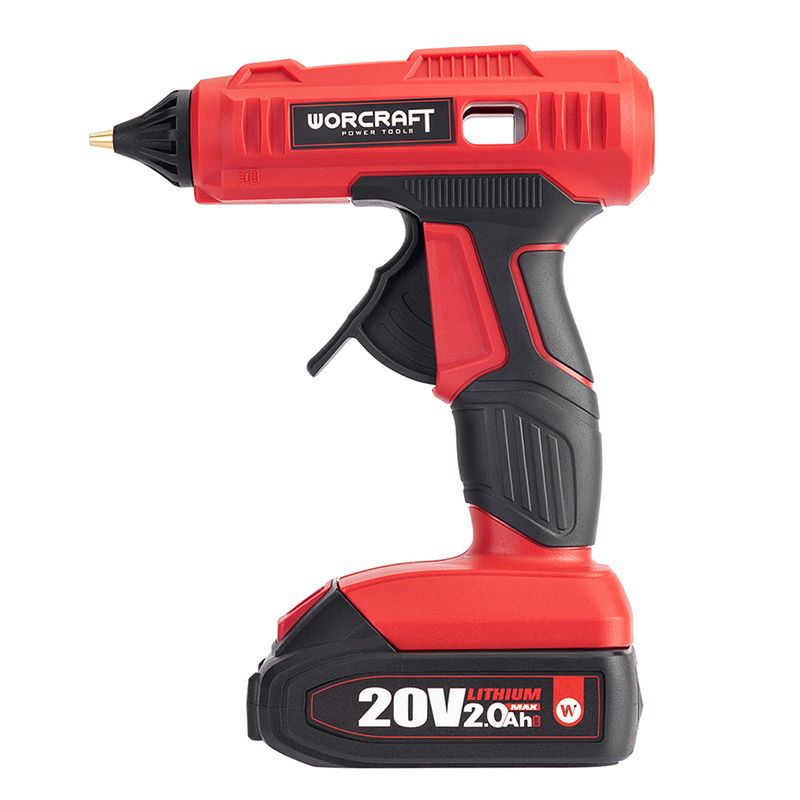 Акумуляторний клейовий пістолет WORCRAFT CLG‑S20Li