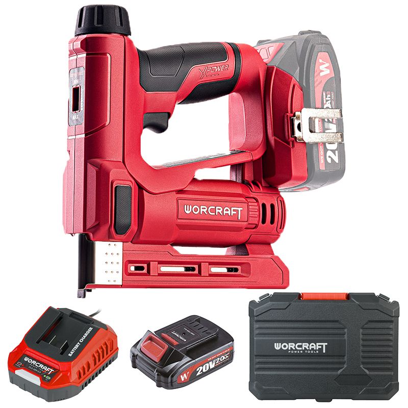 Акумуляторний комбінований цвяхозабивач WORCRAFT CNS-S20LiCM