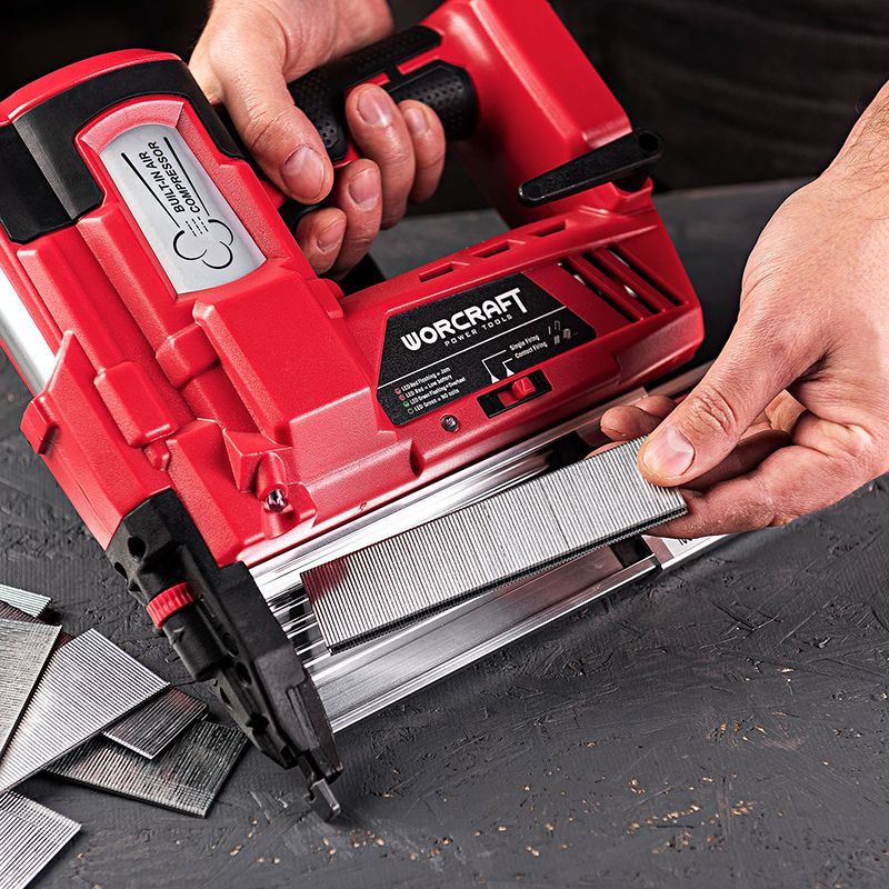 Акумуляторний цвяхозабивач комбінований WORCRAFT CNS‑S20LiH