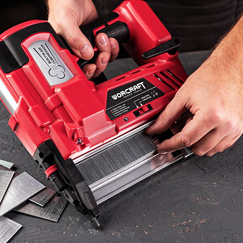 Акумуляторний цвяхозабивач комбінований WORCRAFT CNS‑S20LiH