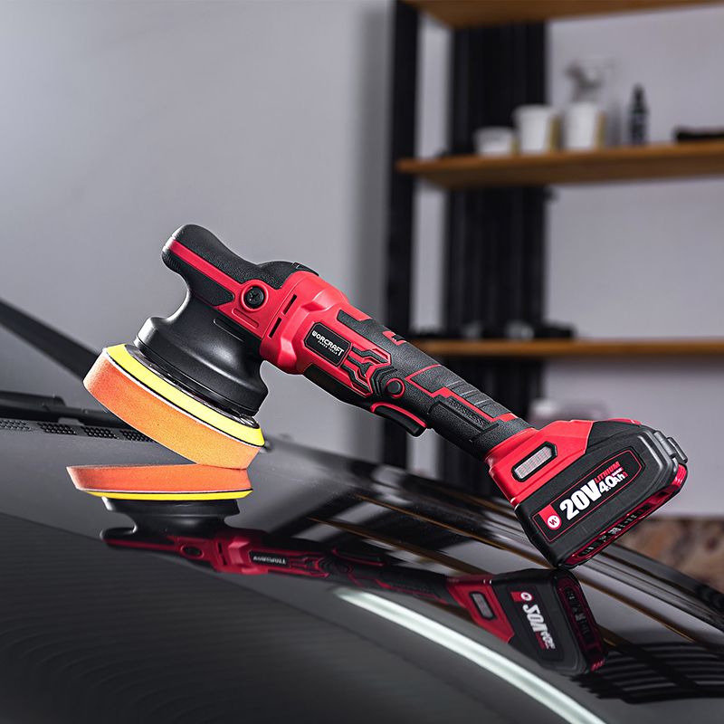 Акумуляторна безщіткова полірувальна машина WORCRAFT COP-S20LiBH