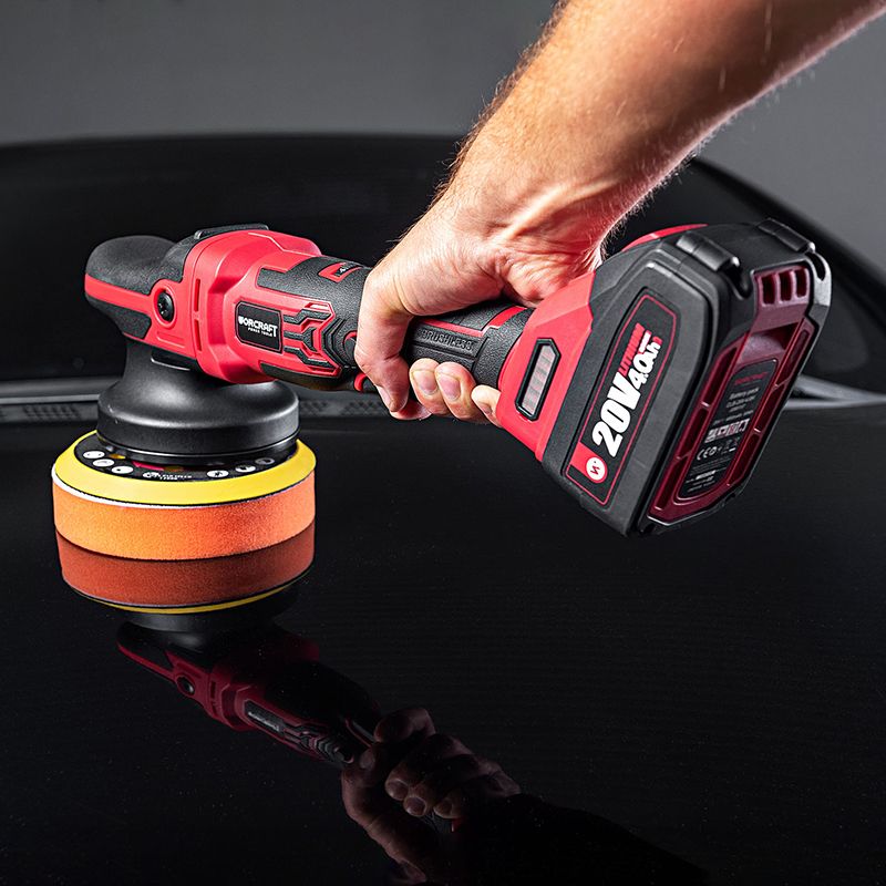 Акумуляторна безщіткова полірувальна машина WORCRAFT COP-S20LiBH