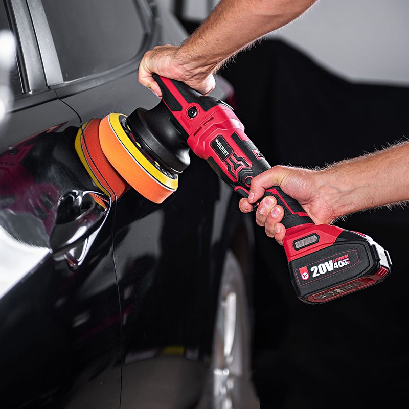 Акумуляторна безщіткова полірувальна машина WORCRAFT COP-S20LiBH