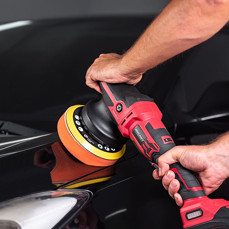 Акумуляторна безщіткова полірувальна машина WORCRAFT COP-S20LiBH