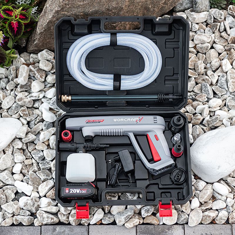 Акумуляторна мийка високого тиску WORCRAFT CPC-S20LiDM