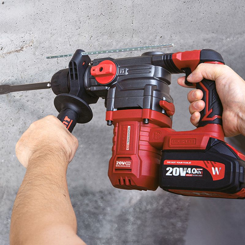 Акумуляторний безщітковий перфоратор бочковий WORCRAFT CRH‑S20LIBDM