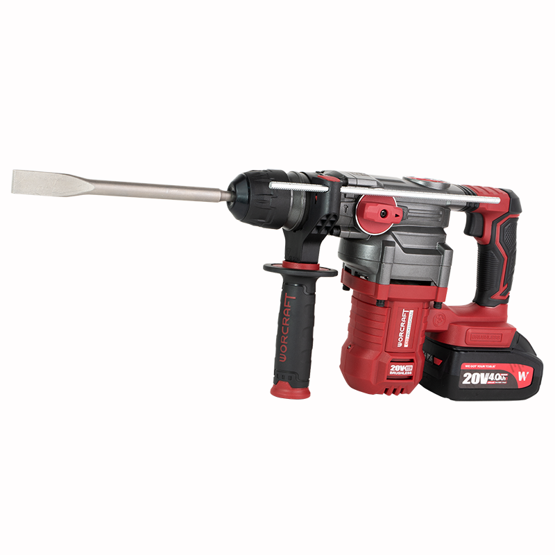 Акумуляторний безщітковий перфоратор бочковий WORCRAFT CRH‑S20LIBDM