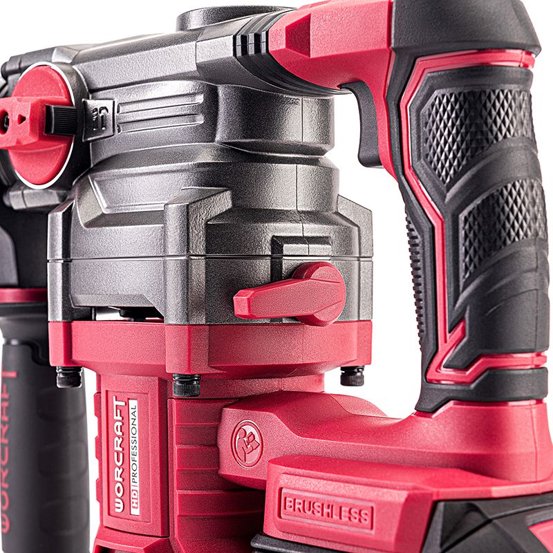 Акумуляторний безщітковий перфоратор бочковий WORCRAFT CRH‑S20LIBDM