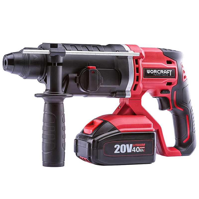 Акумуляторний перфоратор WORCRAFT CRH-S20LiT