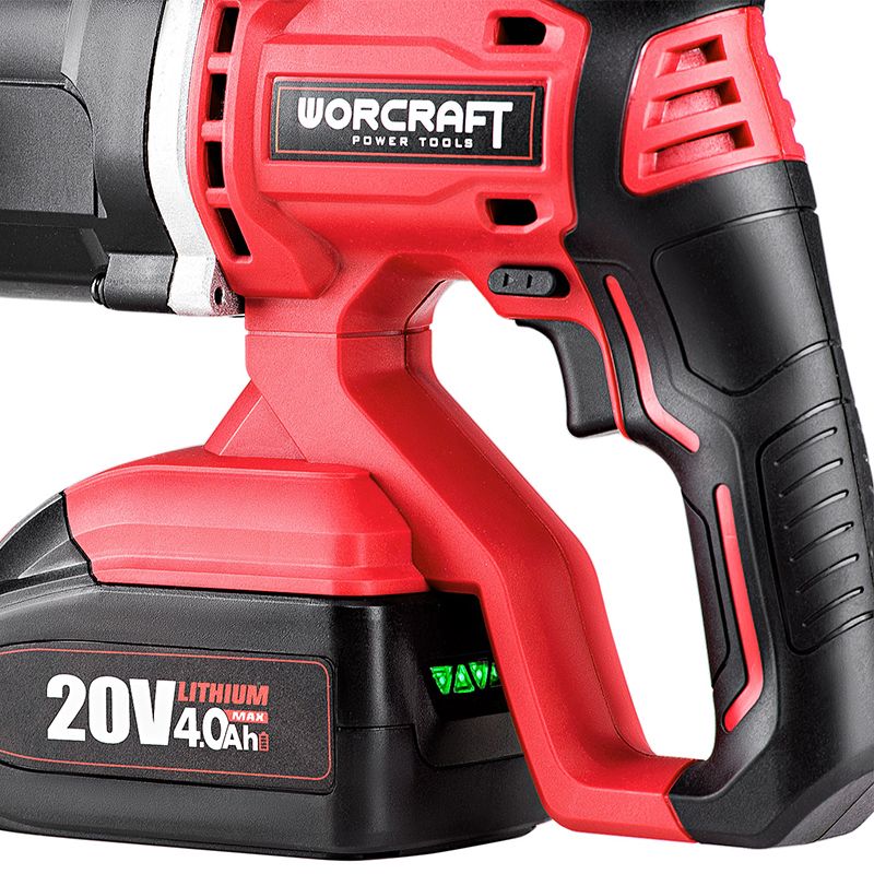 Акумуляторний перфоратор WORCRAFT CRH-S20LiT