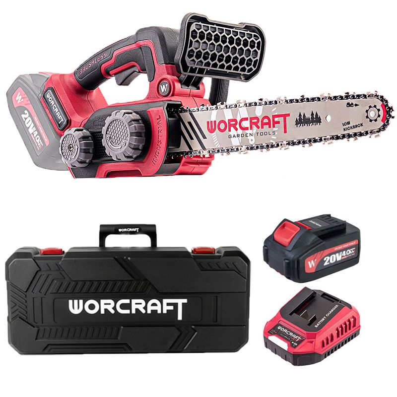 Акумуляторна безщіткова пила ланцюгова WORCRAFT CGC-S20LiBAM