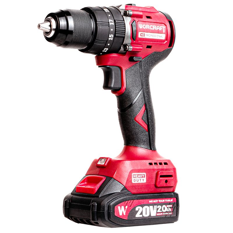 Акумуляторний безщітковий шуруповерт WORCRAFT CHD-S20LiBCM