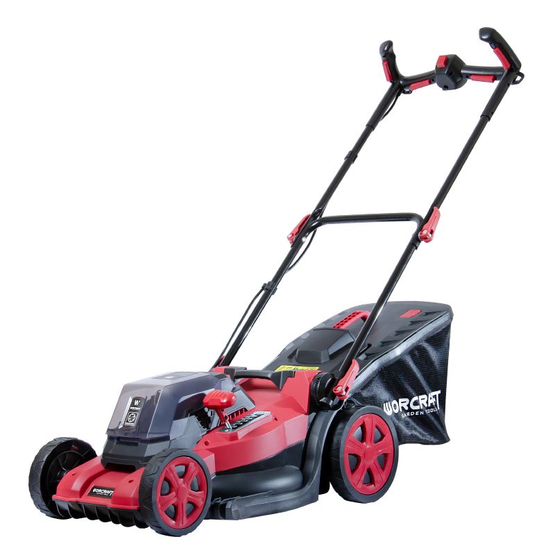 Акумуляторна безщіткова газонокосарка WORCRAFT CLM-S40LIB