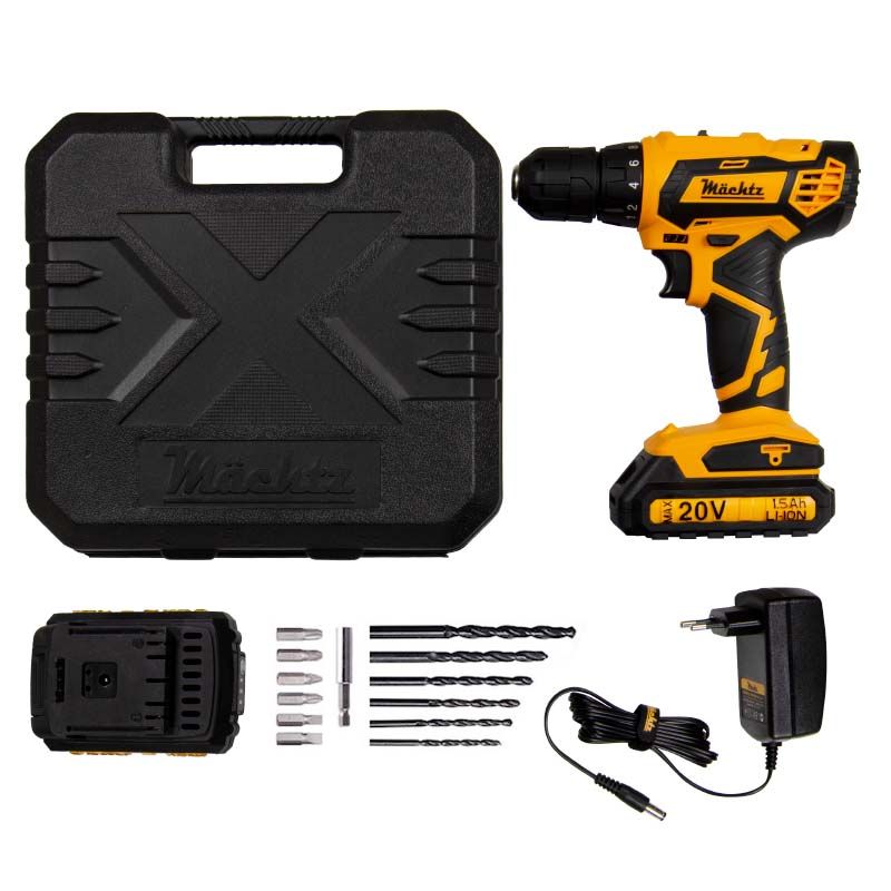 Шуруповерт акумуляторний Mächtz MCD-20N-Li