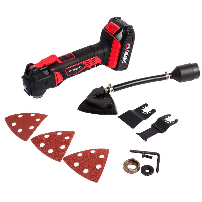 Акумуляторний реноватор (багатофункціональний інструмент) WORCRAFT CMT-S20Li