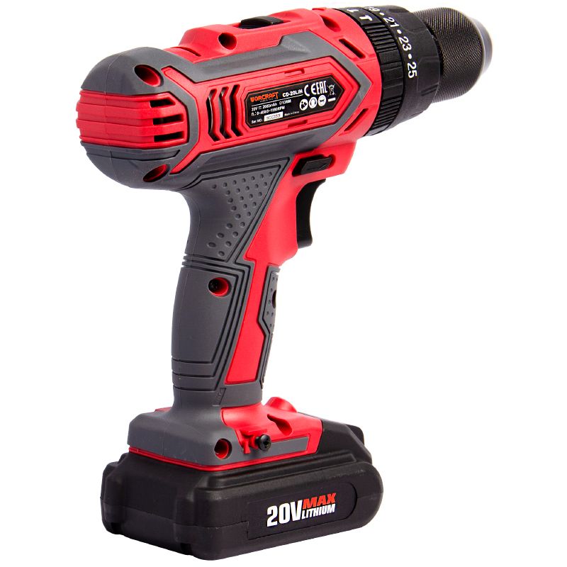 Акумуляторний шуруповерт WORCRAFT CD-20LiH