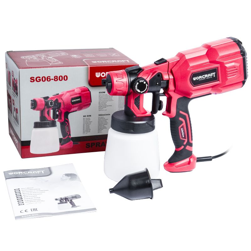 Фарбопульт електричний WORCRAFT SG06-800