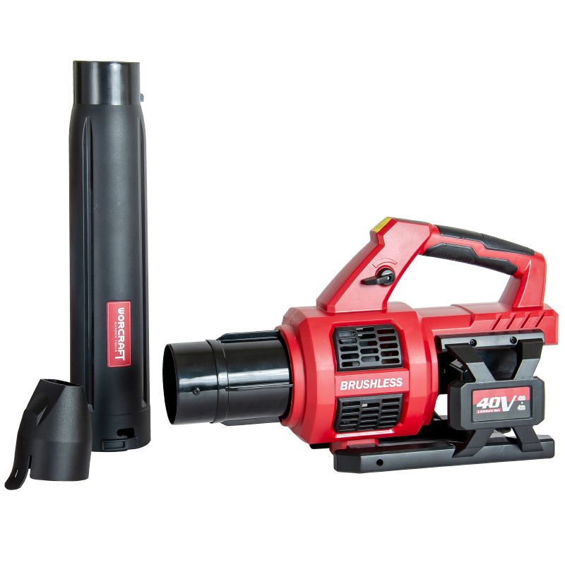 Акумуляторний безщітковий садовий повітродув WORCRAFT CLB-S40LiB