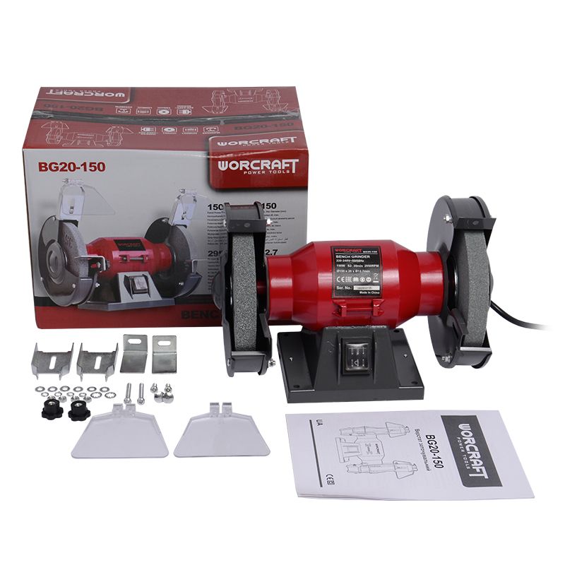 Верстат заточувальний WORCRAFT BG20-150