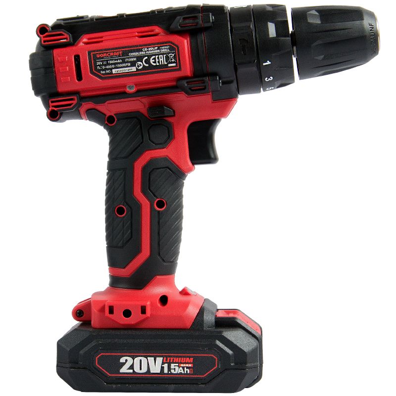 Шуруповерт акумуляторний WORCRAFT CD-20LiP