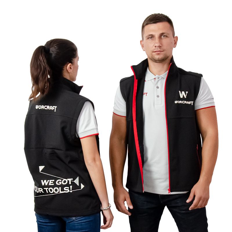 Жилетка робоча чорна WORCRAFT