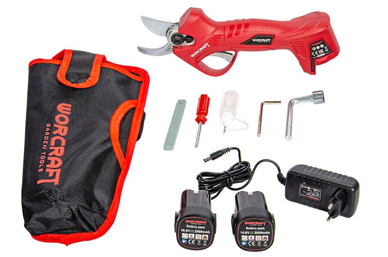 Секатор акумуляторний безщітковий WORCRAFT CSC-16LiB