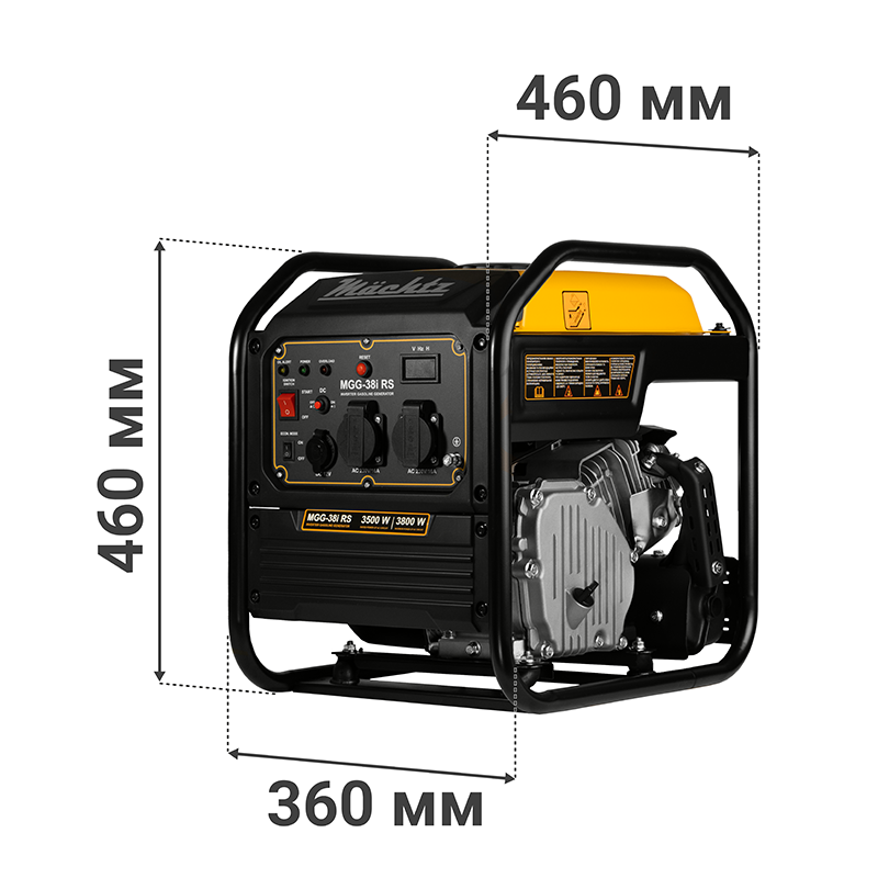 Інверторний генератор 3,8 кВт Mächtz MGG-38i RS