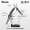 Мультитул Mächtz MMT-5112 RANGE 12+9в1