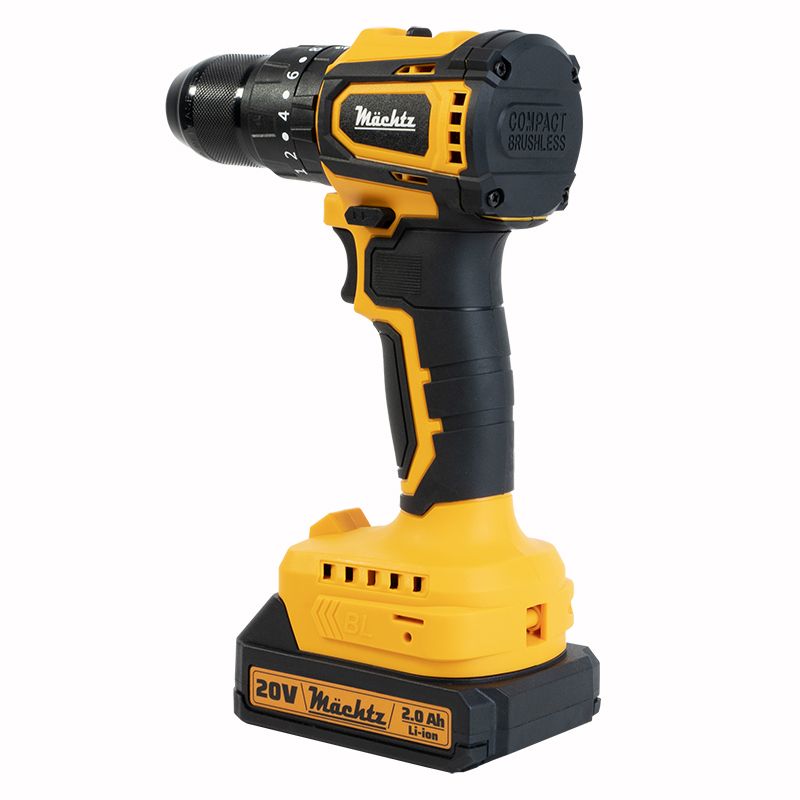 Шуруповерт акумуляторний безщітковий Mächtz MCD-20H-LiB