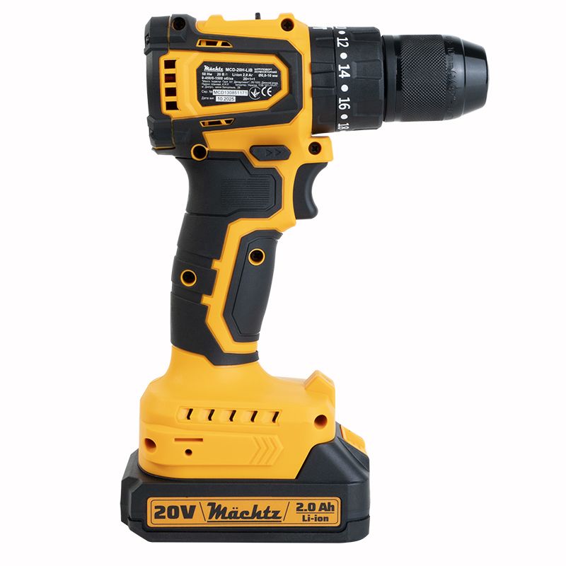 Шуруповерт акумуляторний безщітковий Mächtz MCD-20H-LiB