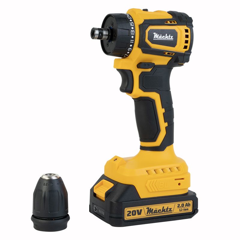 Шуруповерт акумуляторний безщітковий Mächtz MCD-20Q-LiB