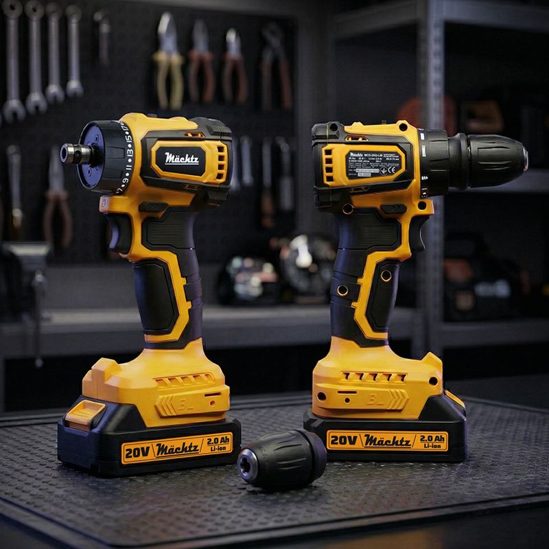 Шуруповерт акумуляторний безщітковий Mächtz MCD-20Q-LiB