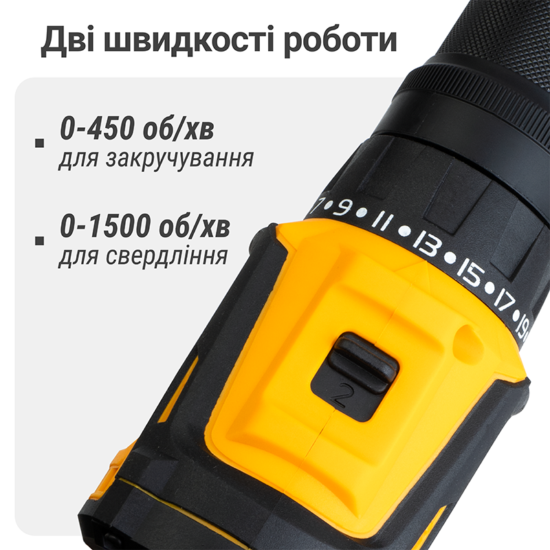 Шуруповерт акумуляторний безщітковий Mächtz MCD-M2050 Q