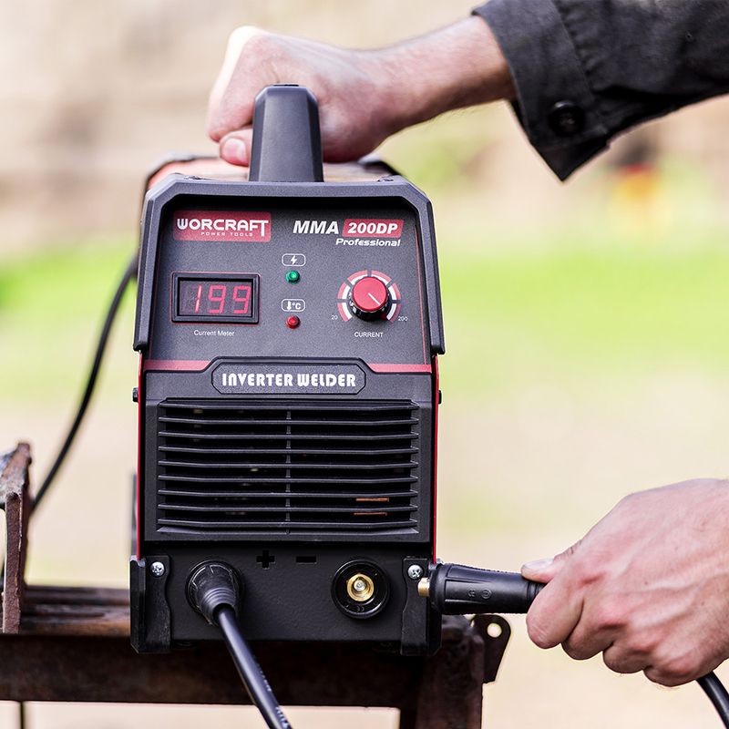 Зварювальний апарат інверторний WORCRAFT MMA-200DP