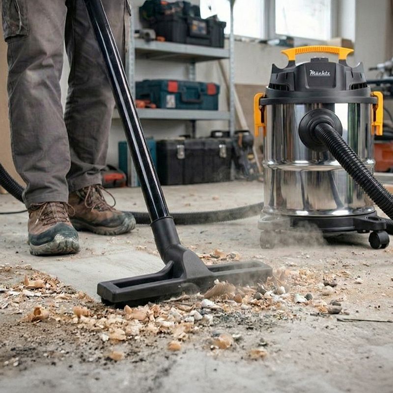 Пилосос будівельний Mächtz MVC-1320 P