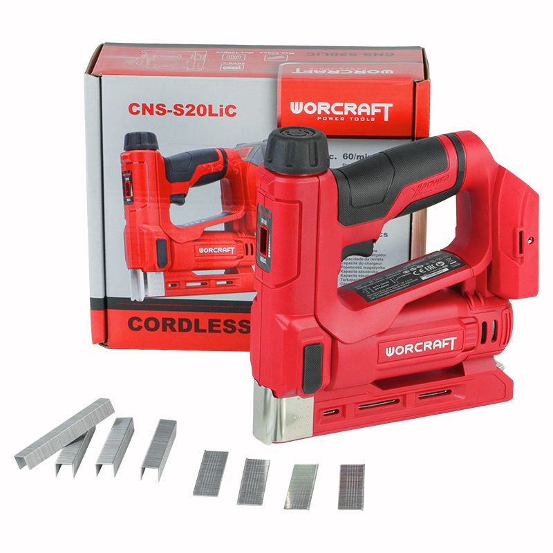 Акумуляторний цвяхозабивач комбінований WORCRAFT CNS‑S20LiC