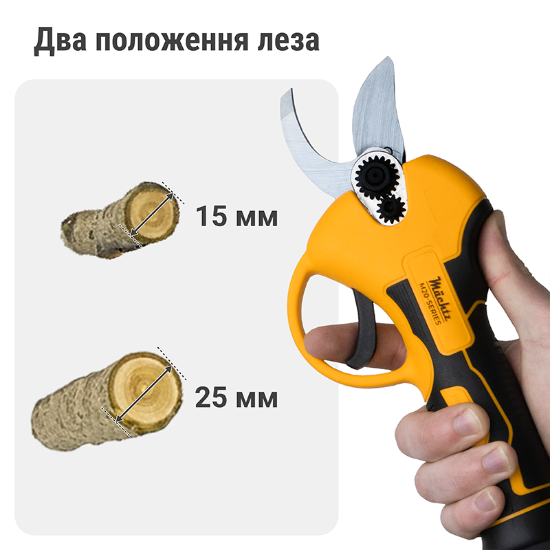 Секатор акумуляторний безщітковий Mächtz MSC-M2030